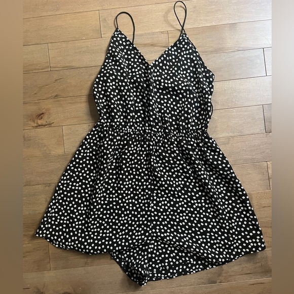 Floral Print Cami Romper - Picture 5 of 5